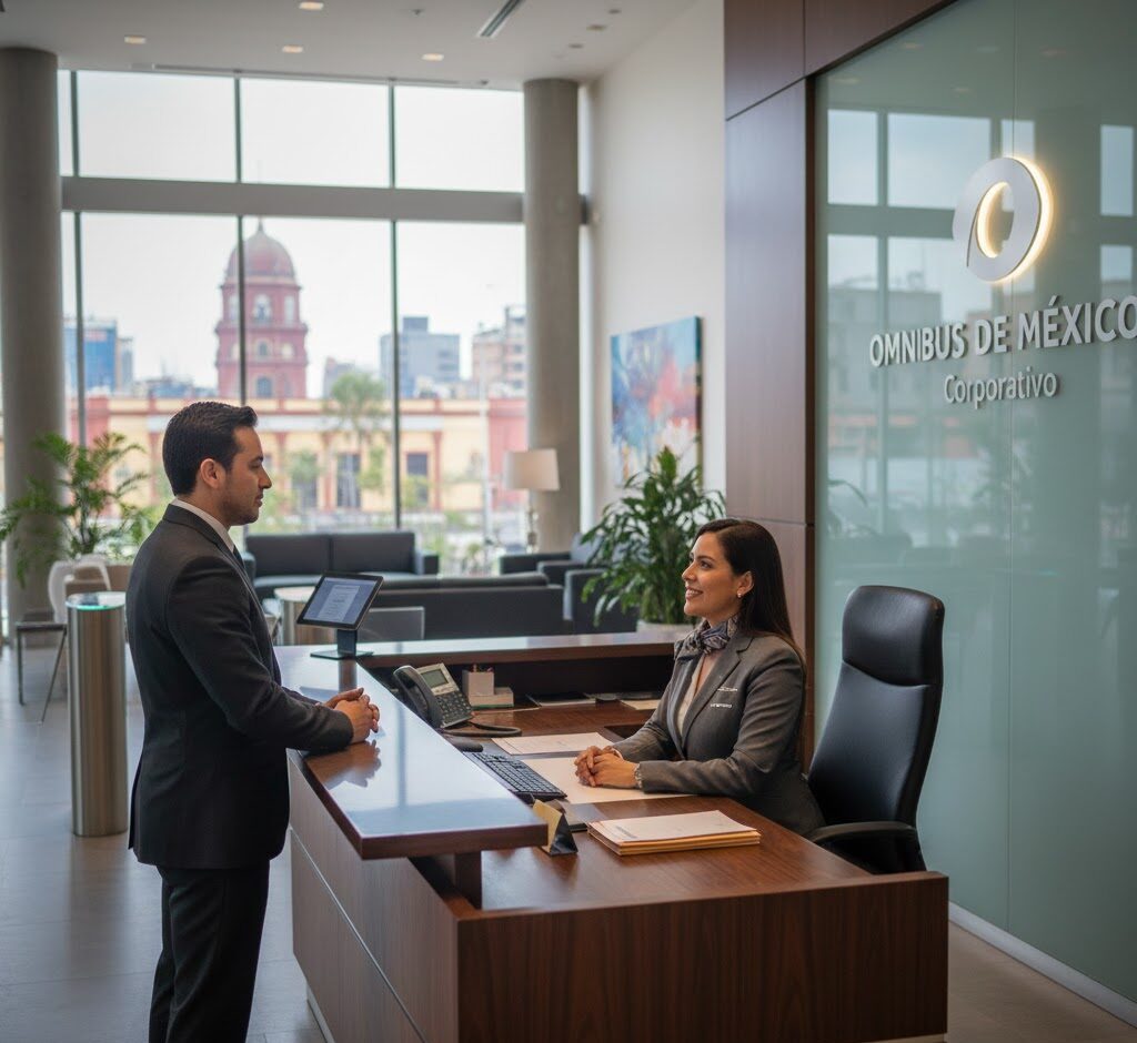 Recepcionista Corporativo en Omnibus